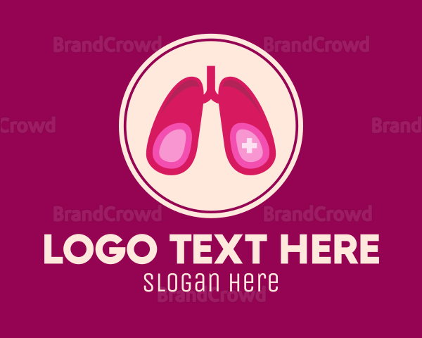 Medical Respiratory Lungs Logo