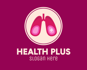 Medical Respiratory Lungs logo design