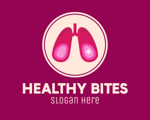 Medical Respiratory Lungs logo design