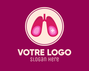 Breath - Medical Respiratory Lungs logo design
