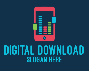Download - DJ Equalizer Music Mix App logo design