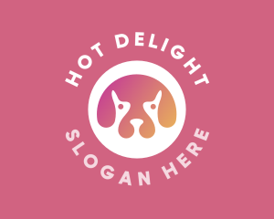 Pet Dog Puppy logo design