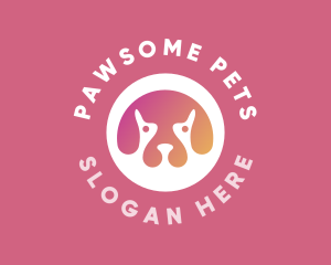 Pet Dog Puppy logo design