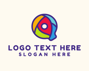Colorful Letter Q logo design