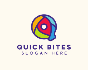 Colorful Letter Q logo design