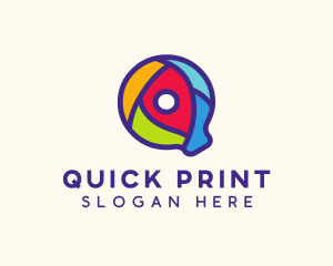 Colorful Letter Q logo design