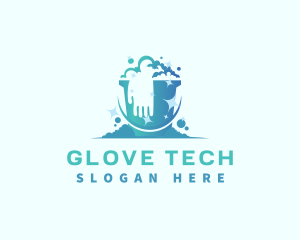 Glove - Bucket Glove Cleaning logo design