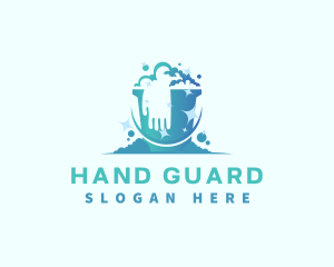 Glove - Bucket Glove Cleaning logo design