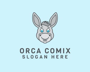 Avatar - Donkey Horse Cartoon logo design