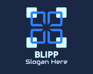 Blue Digital Tech Logo