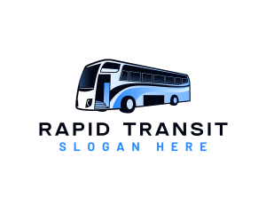 Transportation Bus Travel logo design