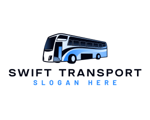 Transportation Bus Travel logo design