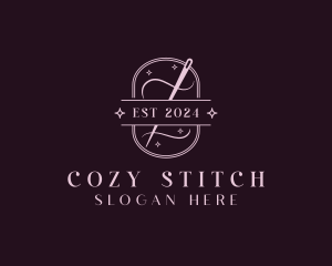 Sew Stitching Dressmaker  logo design