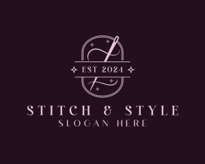 Sew Stitching Dressmaker  logo design