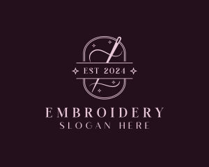 Sew Stitching Dressmaker  logo design