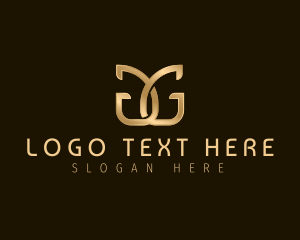 Interlinked - Metallic Luxury Pawnshop logo design
