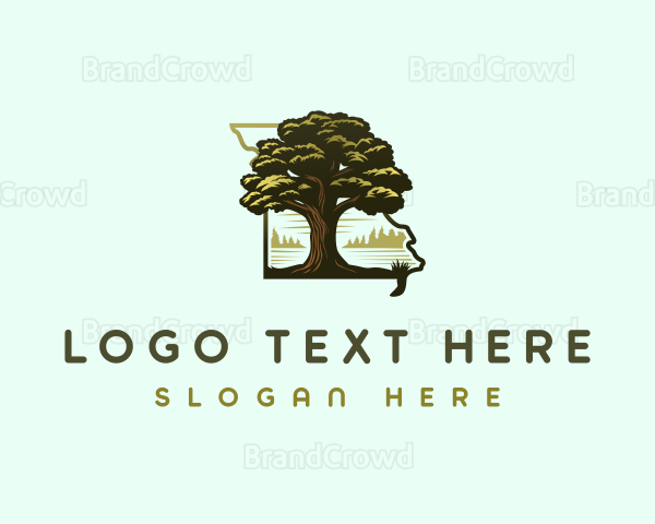 Missouri Oak Tree Logo