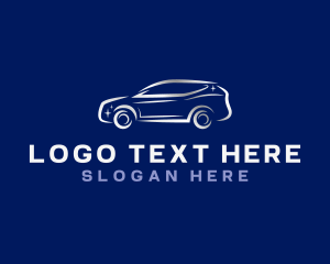 Car Rental - Shiny Car Drive logo design