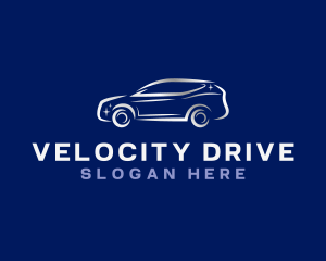 Drive - Shiny Car Drive logo design