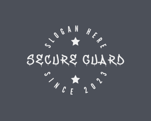 Skate Shop - Urban Graffiti Badge logo design