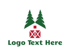 Pine - Pine Tree Barn logo design