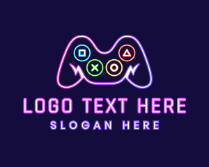 Neon - Neon Game Console logo design