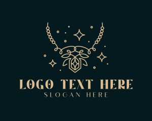 Jewelry - Elegant Necklace Jewelry logo design