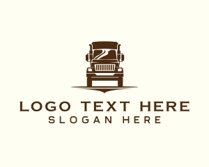 Delivery - Logistics Delivery Truck logo design