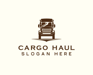 Logistics Delivery Truck logo design