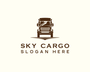 Logistics Delivery Truck logo design