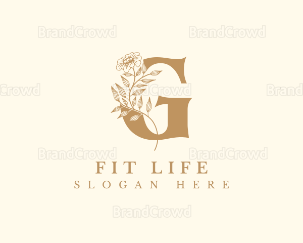 Elegant Floral Beauty Logo