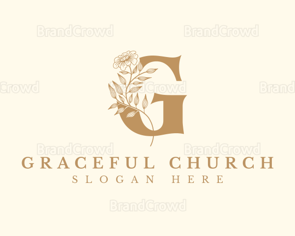 Elegant Floral Beauty Logo