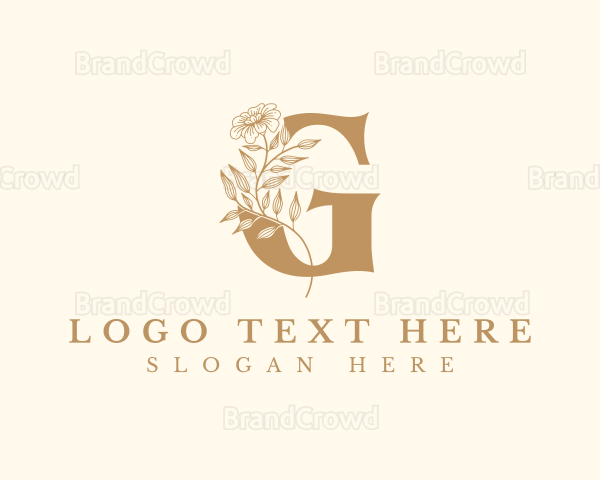 Elegant Floral Beauty Logo