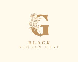 Shop - Elegant Floral Beauty logo design