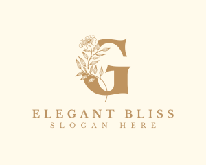 Classic - Elegant Floral Beauty logo design