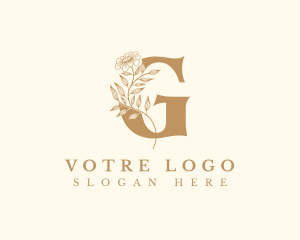 Wreath - Elegant Floral Beauty logo design