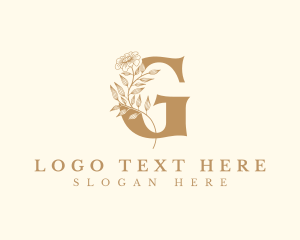 Elegant Floral Beauty Logo