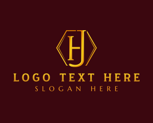 Corporate - Premium Hexagon Letter H & J logo design