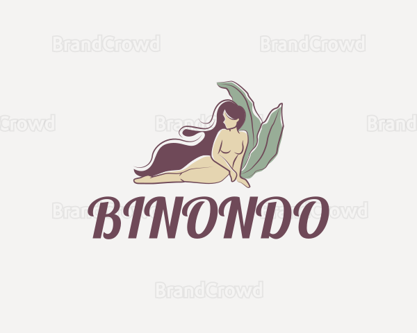 Mystic Organic Nude Woman Logo