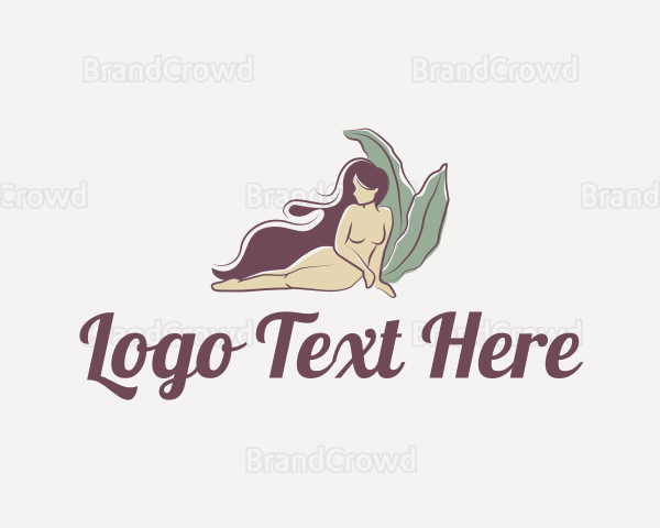 Mystic Organic Nude Woman Logo