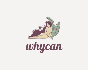Mystic Organic Nude Woman  Logo
