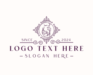 Yoga - Woman Body Spa logo design