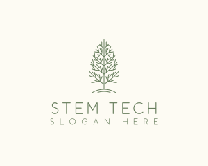 Stem - Nature Tree Branch logo design