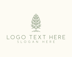 Stem - Nature Tree Branch logo design