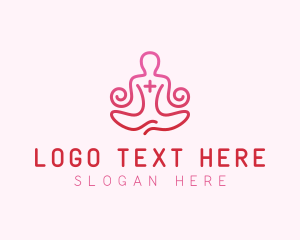 Yoga - Yoga Meditation Wellness logo design