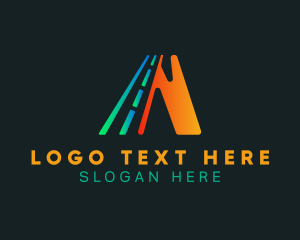 Courier - Generic Creative Letter N logo design