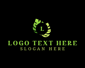 Jungle - Tropical Jungle Leaves logo design