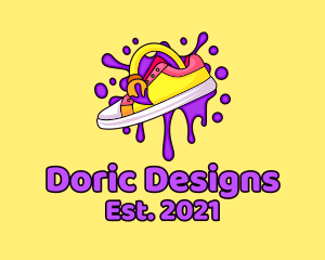 Artistic Shoe Design logo design