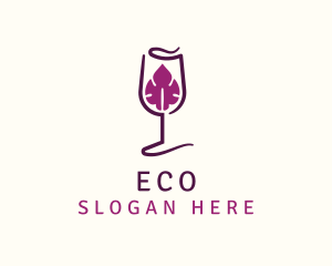 Wine Leaf Liquor Logo