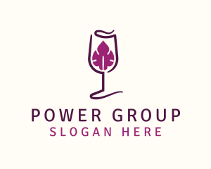 Wine Leaf Liquor Logo